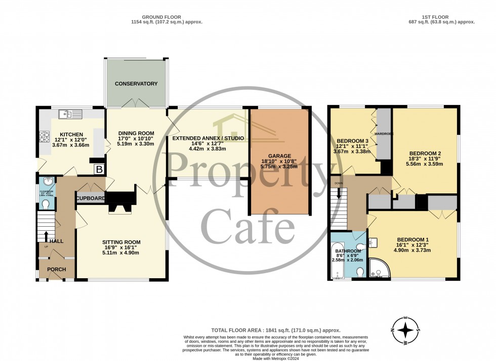 Floorplan for Pages Lane, Bexhill-on-Sea, East Sussex