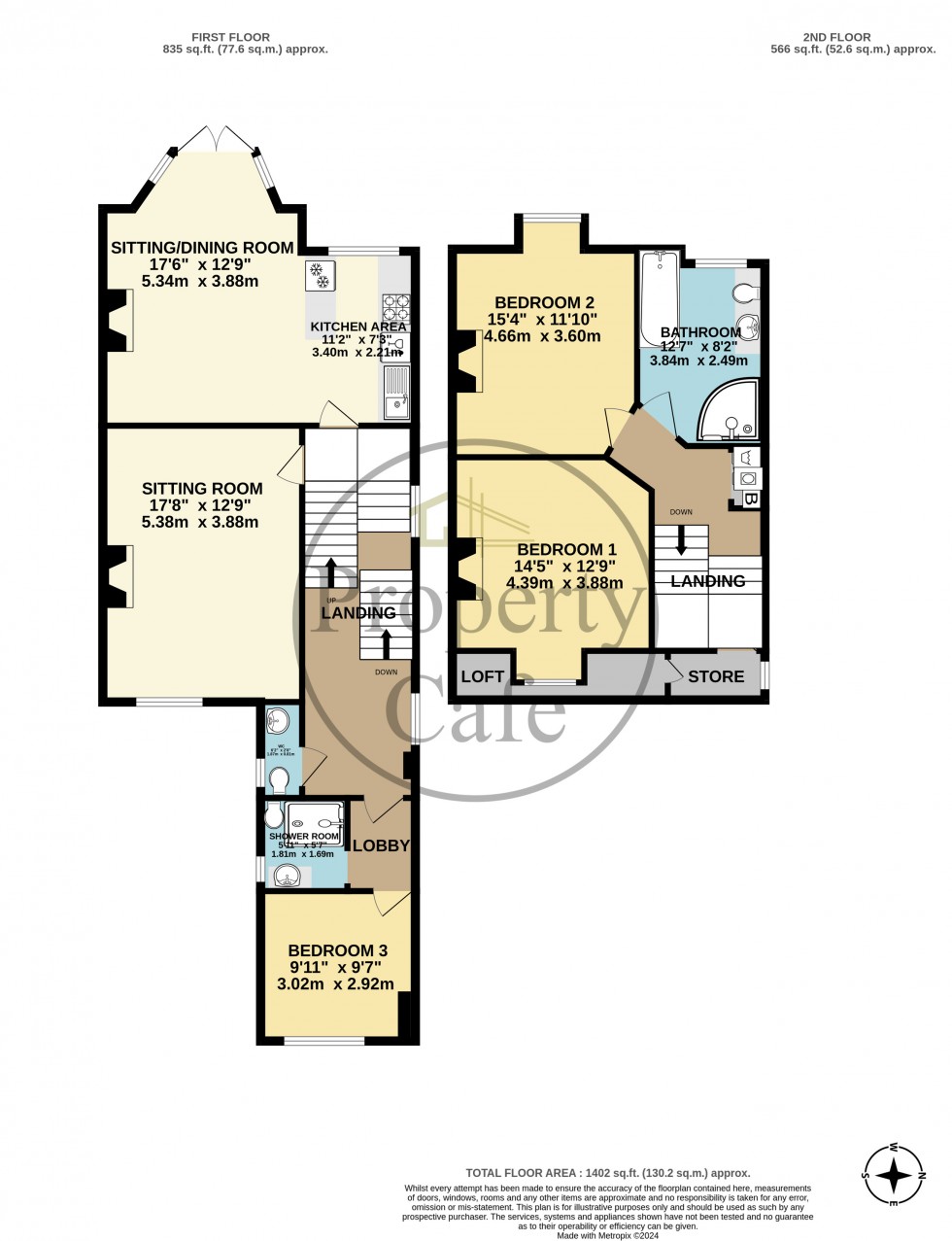 Floorplan for Eversley Road, Bexhill-on-Sea, East Sussex