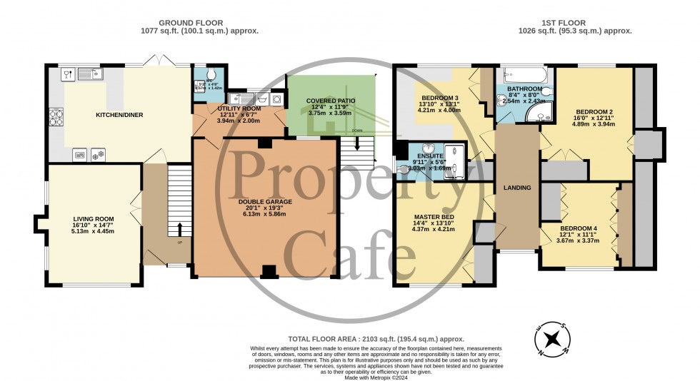 Floorplan for Thorne Close, Bexhill-on-Sea, East Sussex