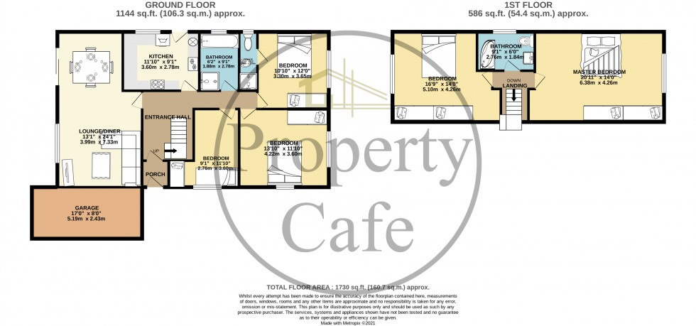 Floorplan for Oakleigh Road, Bexhill-on-Sea, East Sussex