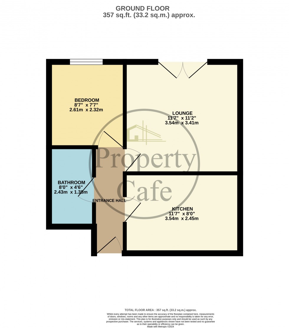 Floorplan for Woodland Vale Road, St Leonards-on-Sea, East Sussex