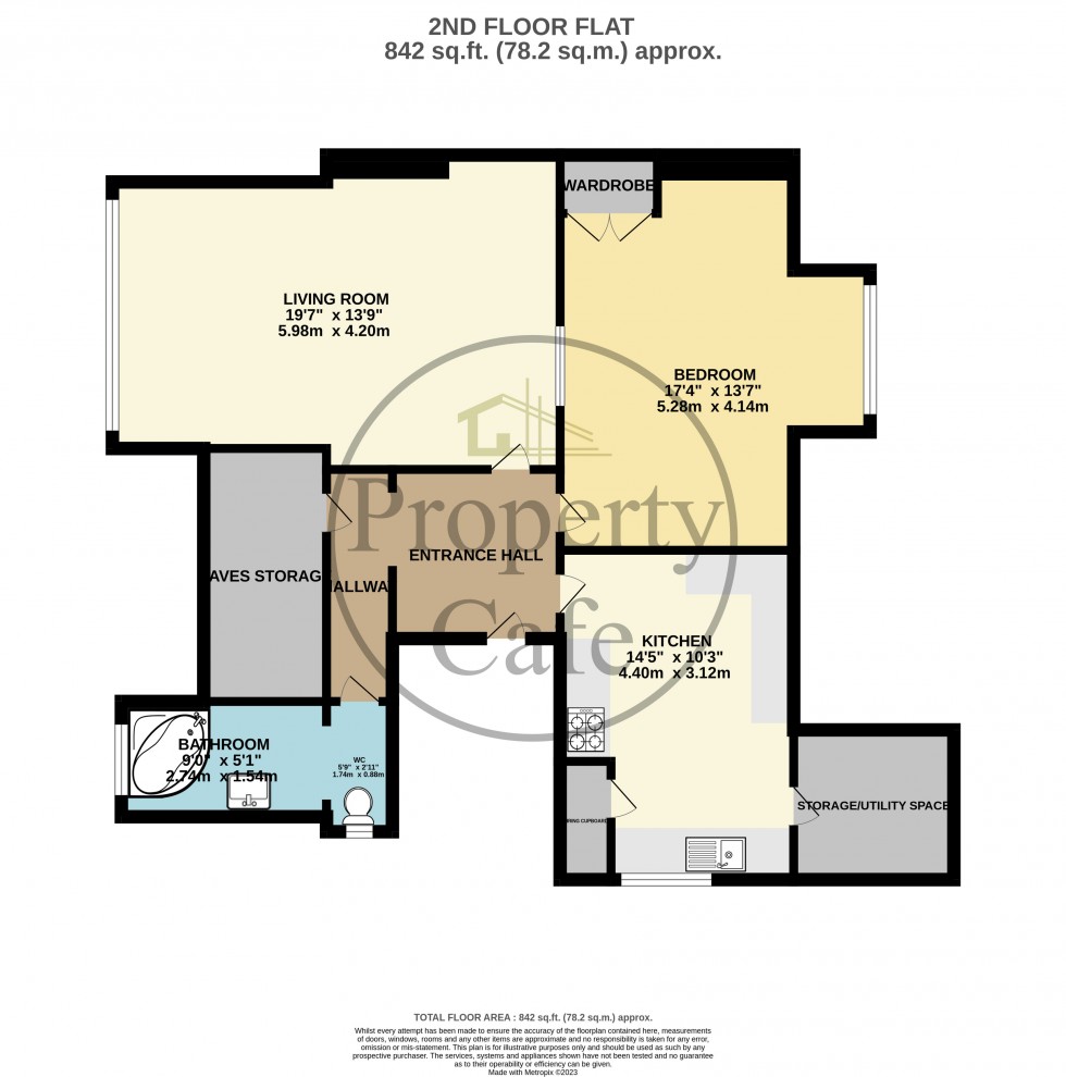 Floorplan for Dorset Road, Bexhill on Sea, East Sussex