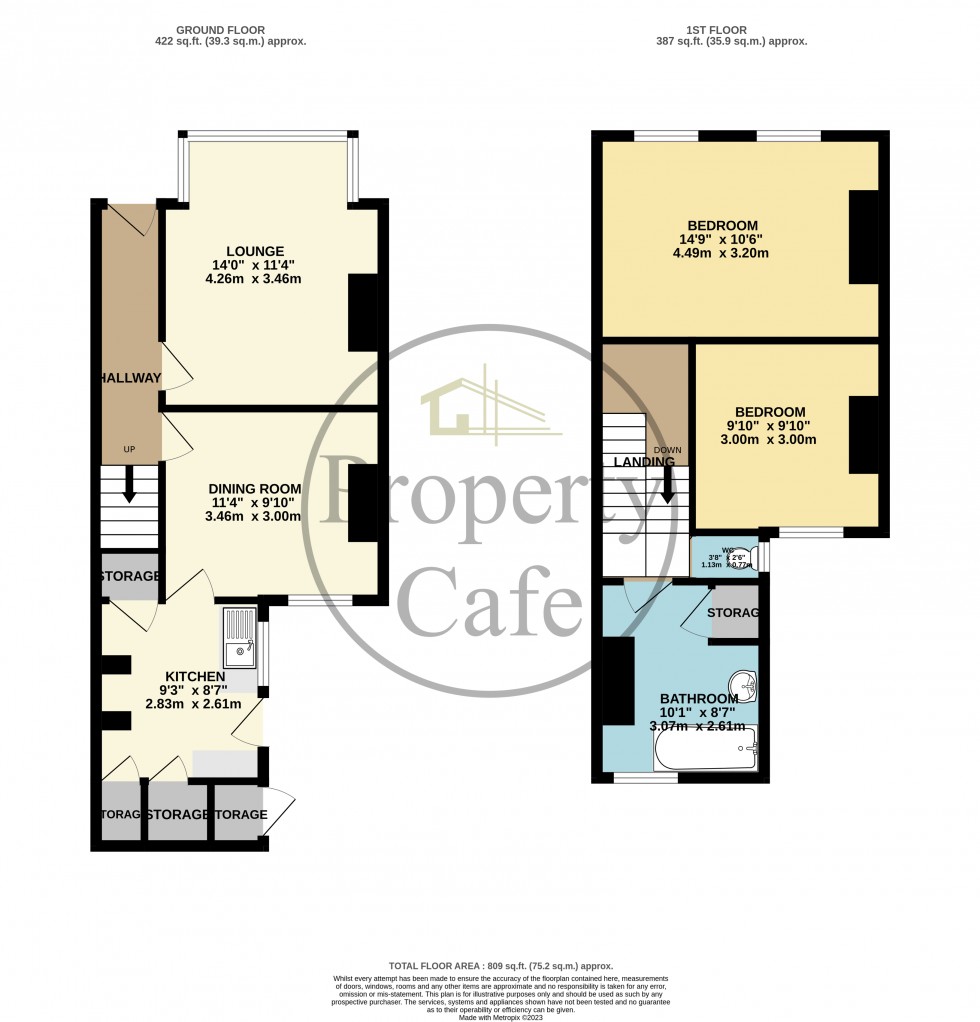 Floorplan for Reginald Road, Bexhill-on-Sea, East Sussex