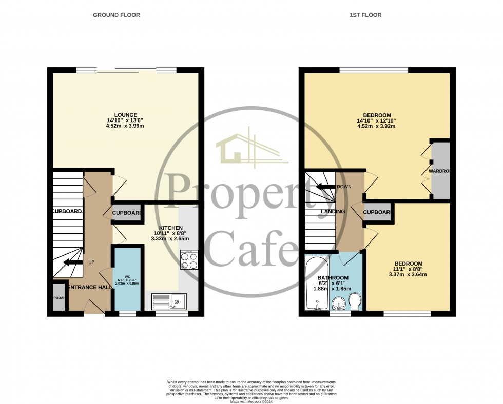 Floorplan for Peartree Lane, Bexhill-on-Sea, East Sussex