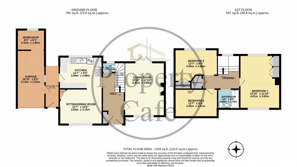 Floorplan for Turkey Road, Bexhill-on-Sea, East Sussex