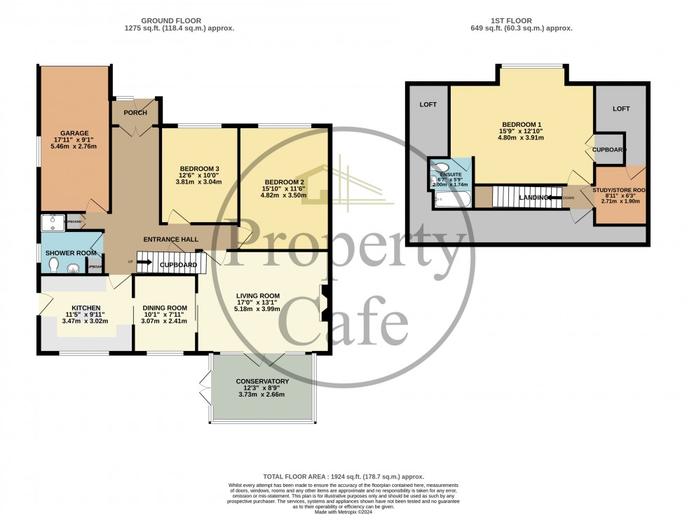 Floorplan for The Gorseway, Bexhill-on-Sea, East Sussex