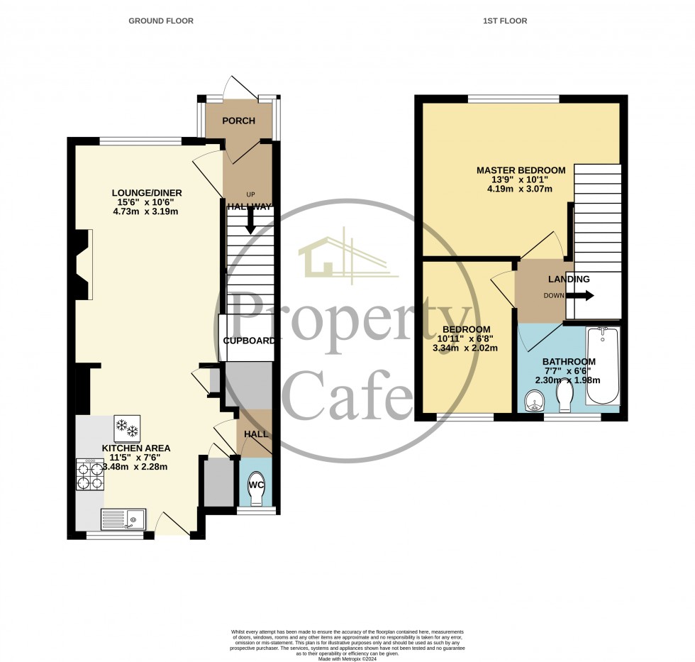 Floorplan for Little Common Road, Bexhill on Sea, East Sussex
