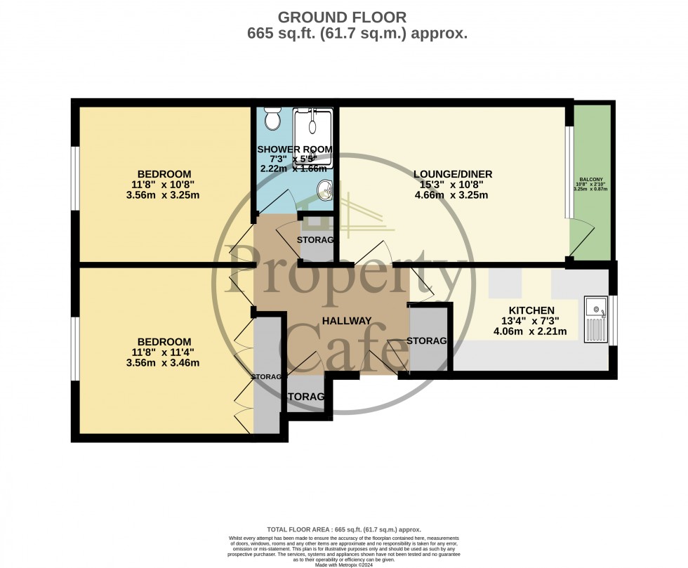 Floorplan for Cooden Drive, Bexhill-on-Sea, East Sussex