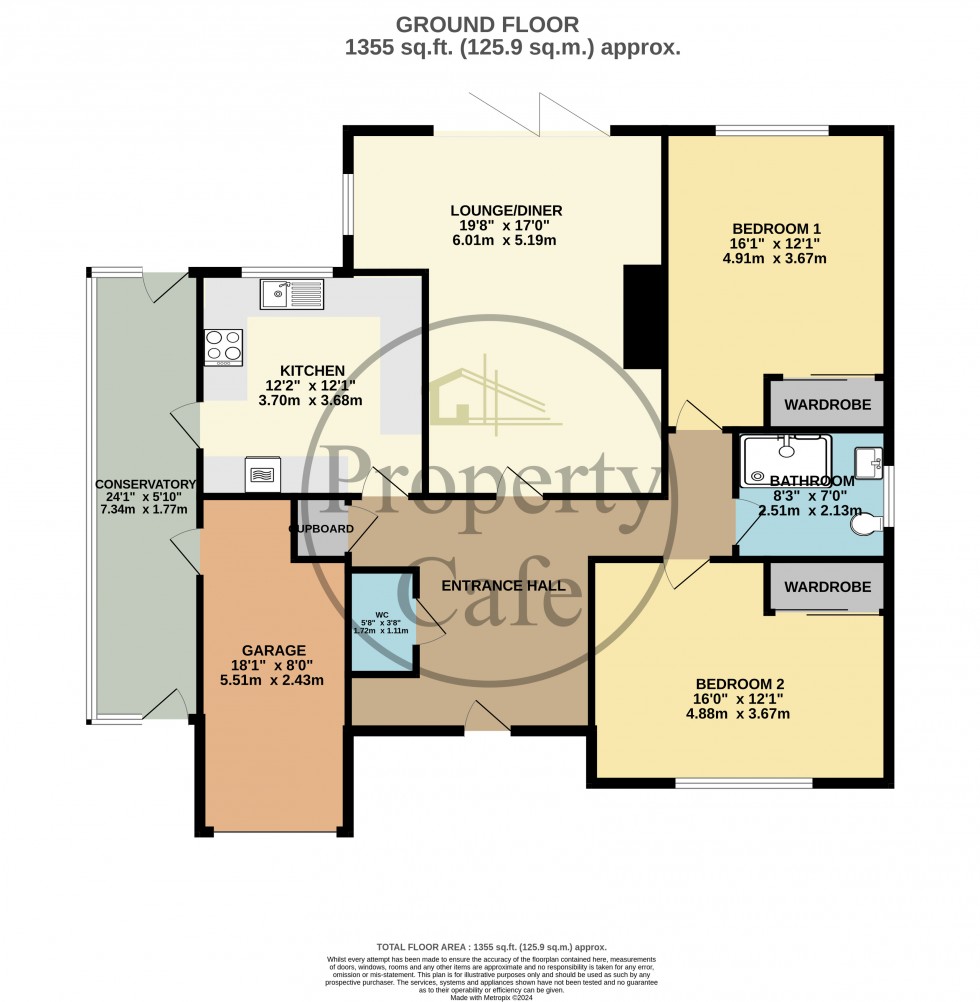 Floorplan for The Barnhams, Bexhill-on-Sea, East Sussex