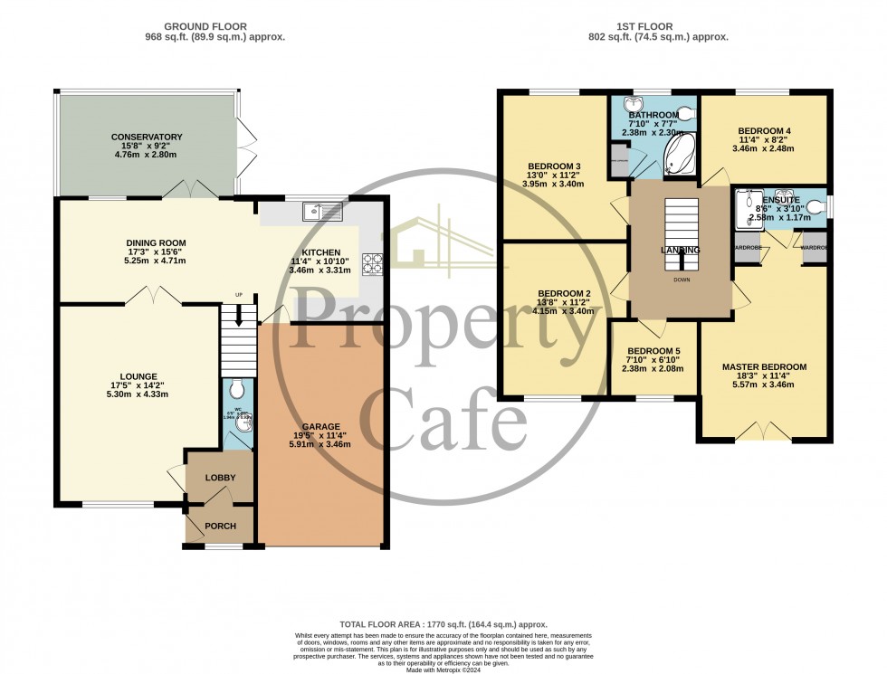 Floorplan for Sandwich Drive, St Leonards-on-Sea, East Sussex