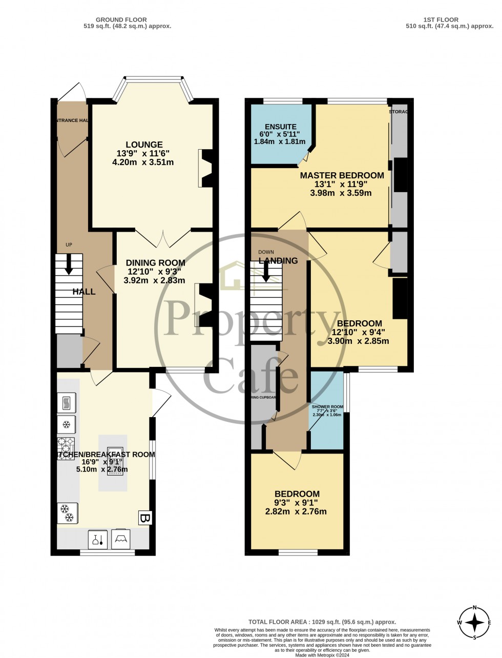 Floorplan for Wrestwood Road, Bexhill-on-Sea, East Sussex