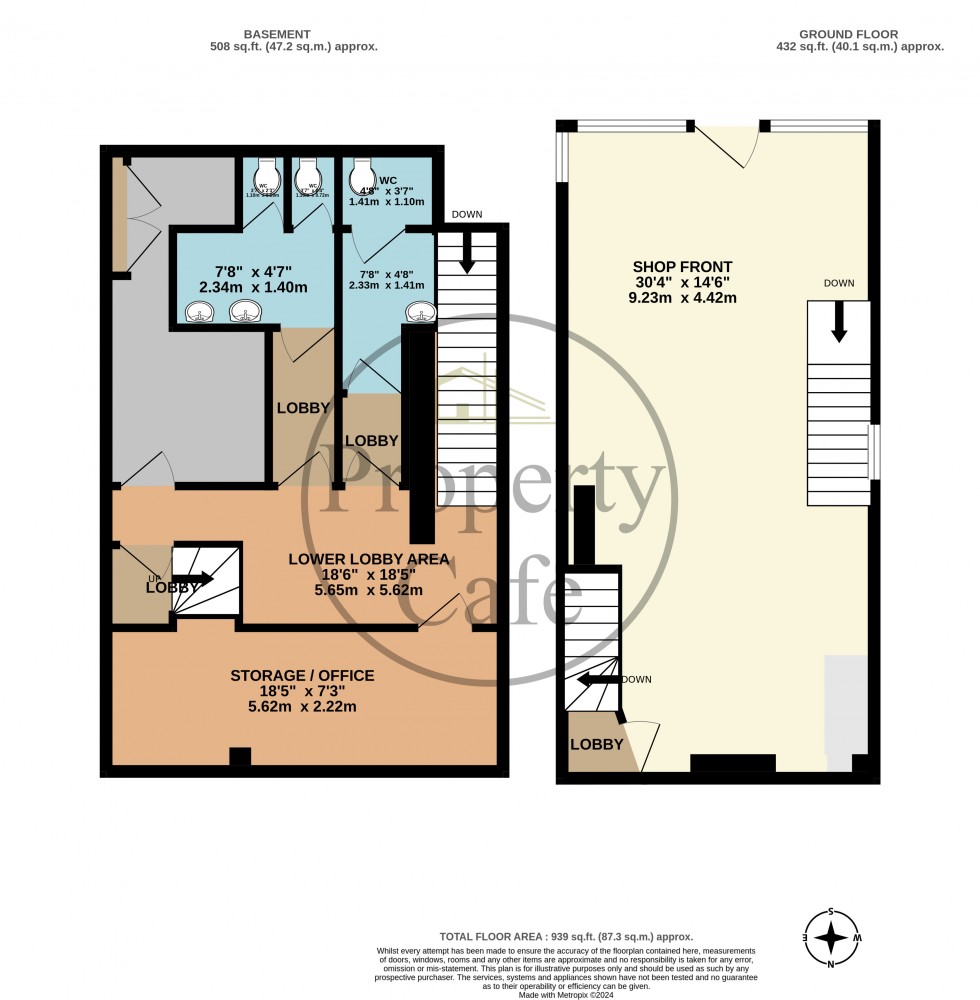 Floorplan for Bexhill On Sea, East Sussex