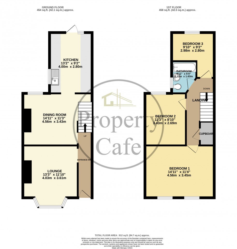 Floorplan for North Road, Bexhill-on-Sea, East Sussex