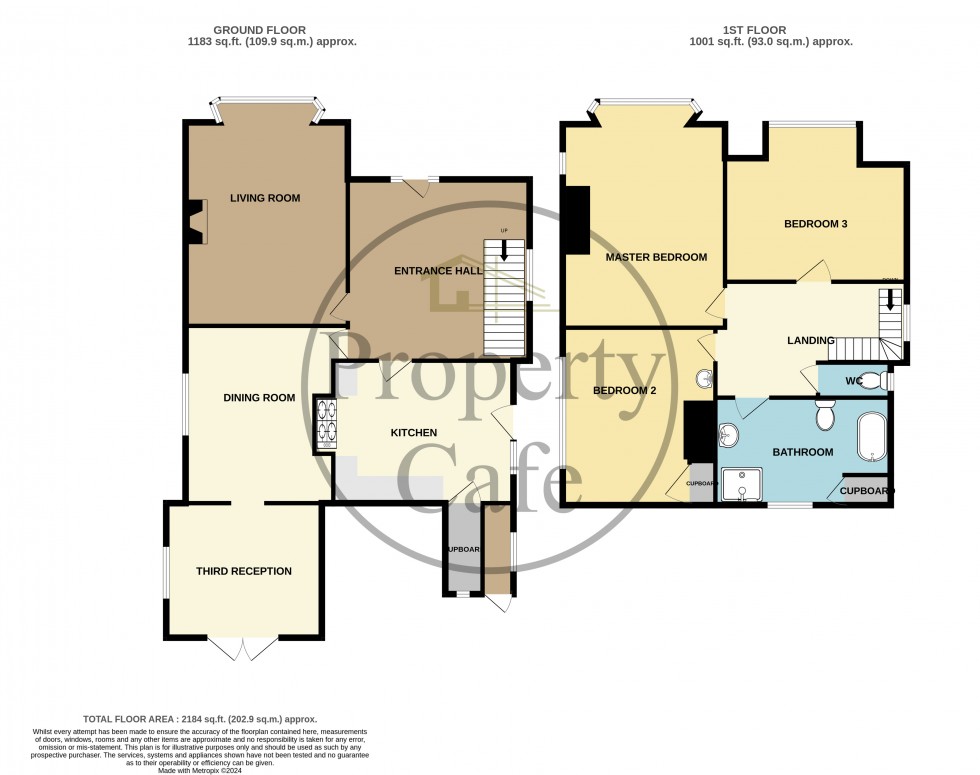 Floorplan for Cranston Avenue, Bexhill-on-Sea, East Sussex