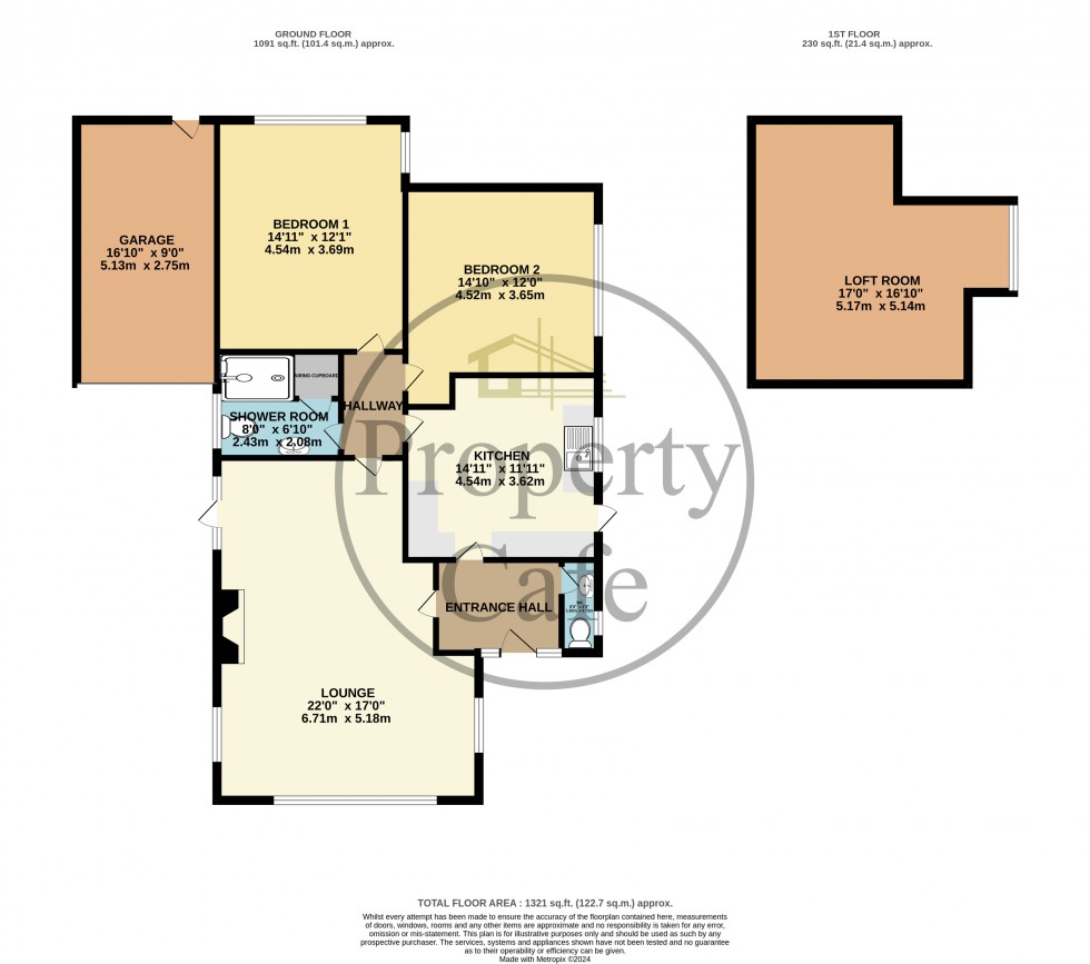 Floorplan for Ravens Close, BEXHILL-ON-SEA, East Sussex