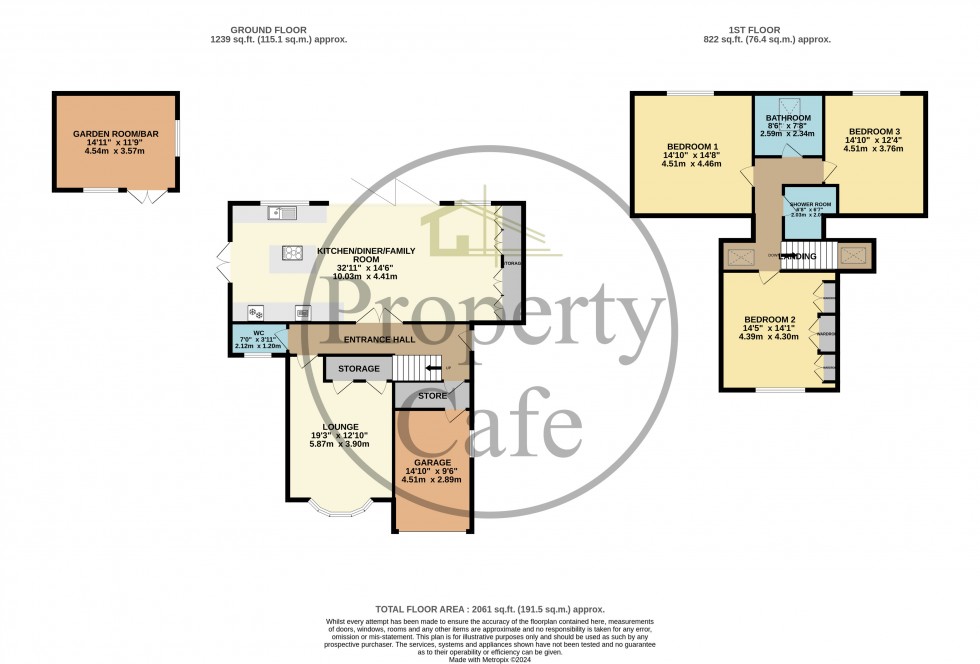 Floorplan for Ninfield, Battle, East Sussex