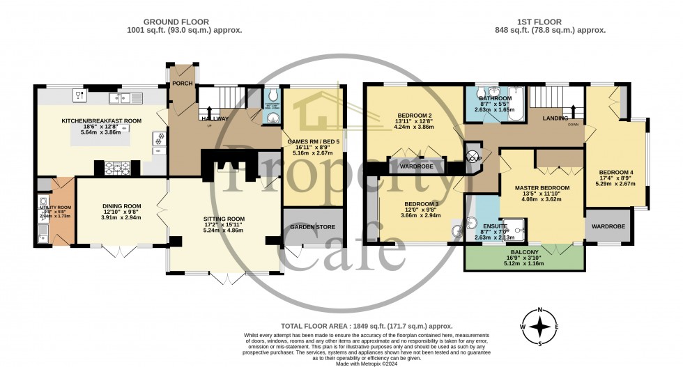 Floorplan for Wealden Way, Bexhill-on-Sea, East Sussex