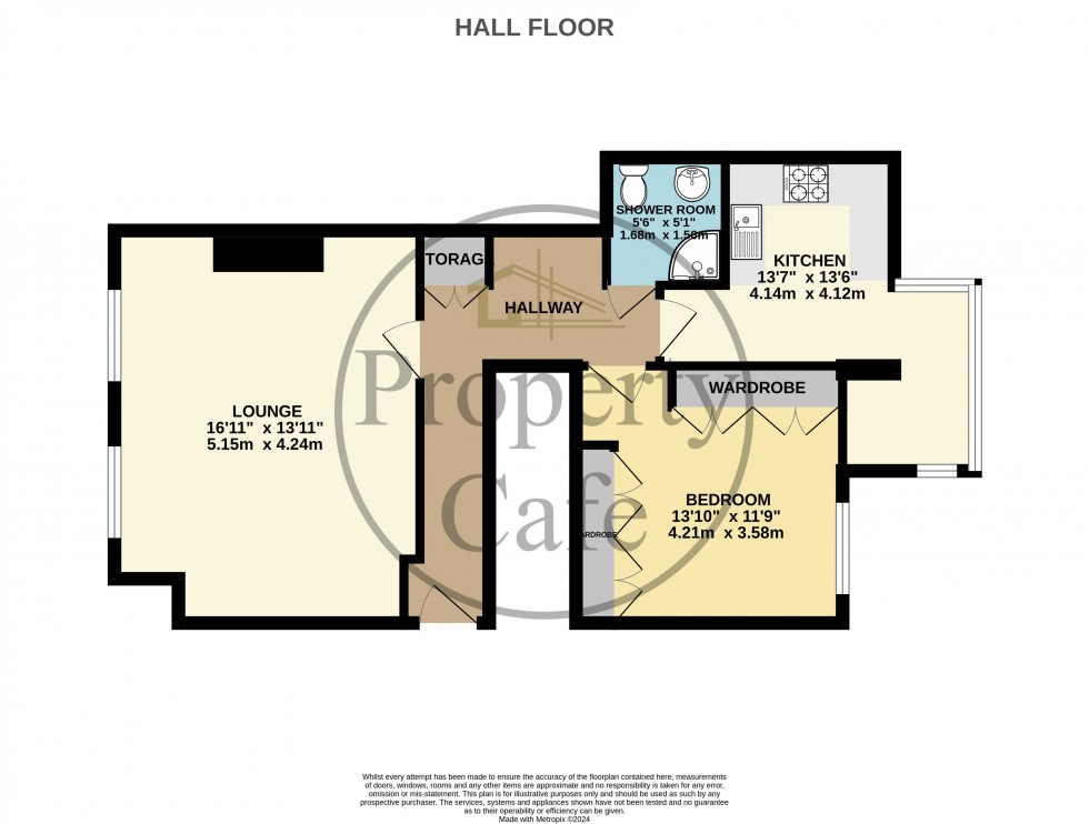 Floorplan for West Parade, Bexhill On Sea, East Sussex