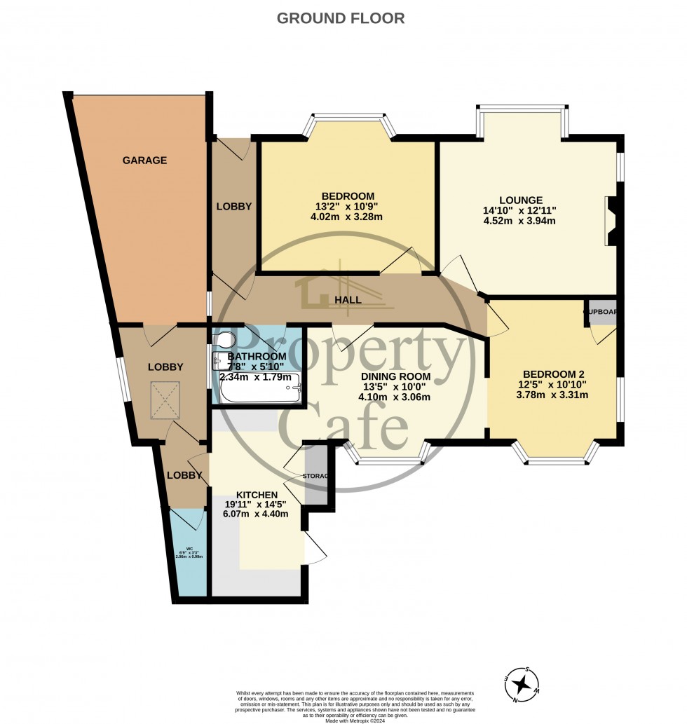 Floorplan for Dalehurst Road, Bexhill-on-Sea, East Sussex