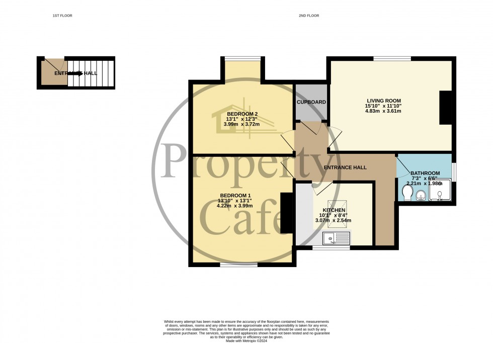 Floorplan for Egerton Road, Bexhill-on-Sea, East Sussex