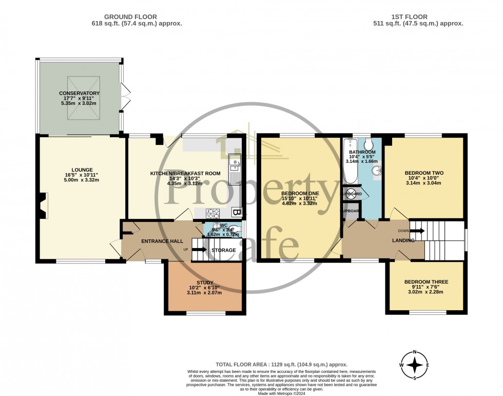 Floorplan for Tangmere Close, Bexhill-on-Sea, East Sussex