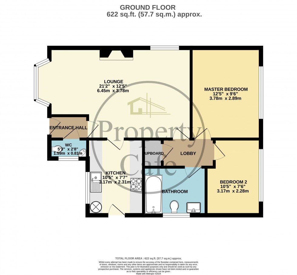 Floorplan for St Francis Chase, Bexhill-on-Sea, East Sussex