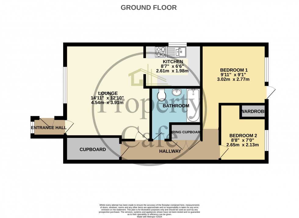 Floorplan for Ashdown Road, Bexhill-on-Sea, East Sussex