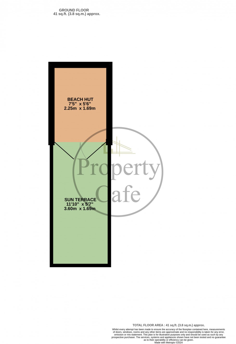 Floorplan for East Parade, Bexhill on Sea, East Sussex