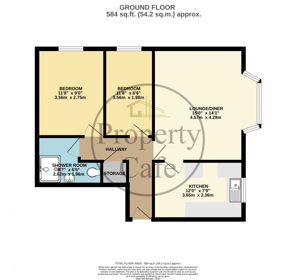 Floorplan for Hastings Road, Bexhill-on-Sea, East Sussex