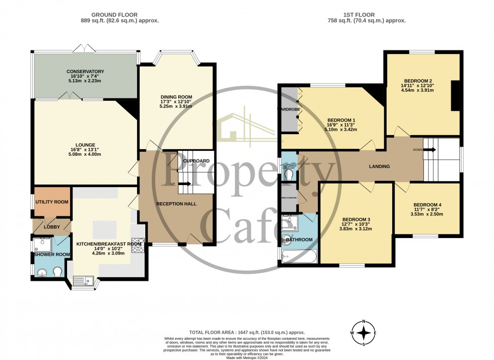 Floorplan for Woodville Road, Bexhill-on-Sea, East Sussex