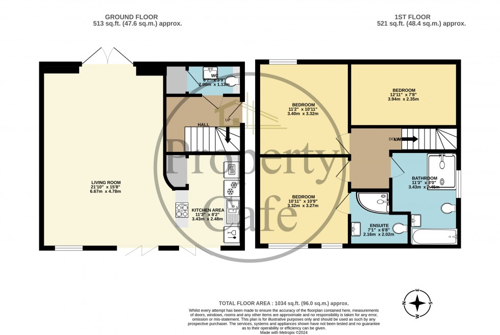 Floorplan for Worsham Lane, Bexhill On Sea, East Sussex