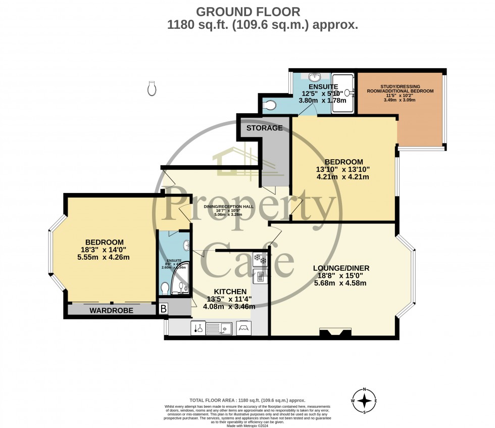 Floorplan for Cantelupe Road, Bexhill-on-Sea, East Sussex