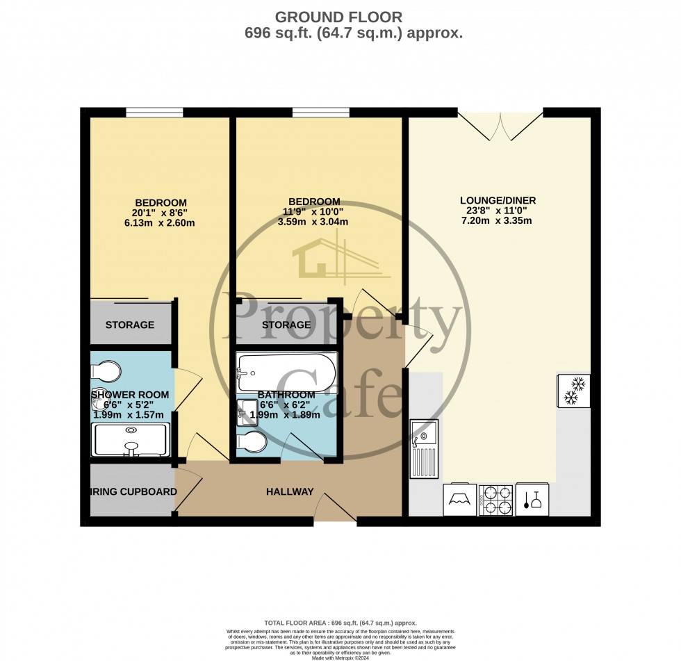 Floorplan for Station Road, Bexhill-on-Sea, East Sussex