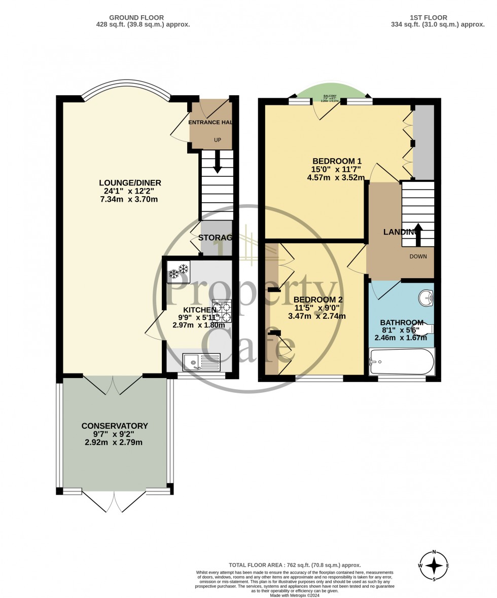 Floorplan for Chelsea Close, Bexhill-on-Sea, East Sussex