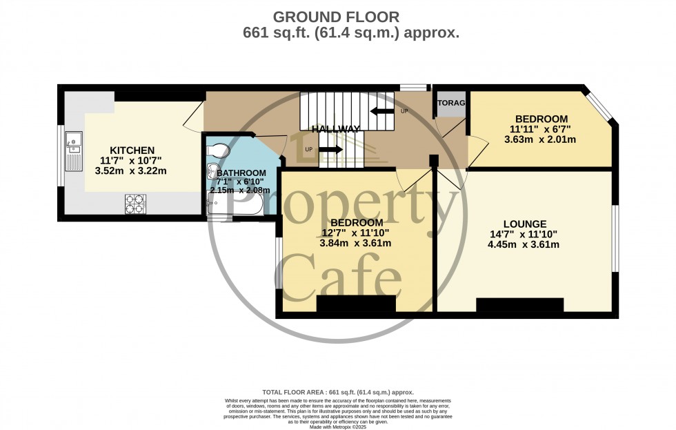 Floorplan for Devonshire Square, Bexhill On Sea, East Sussex