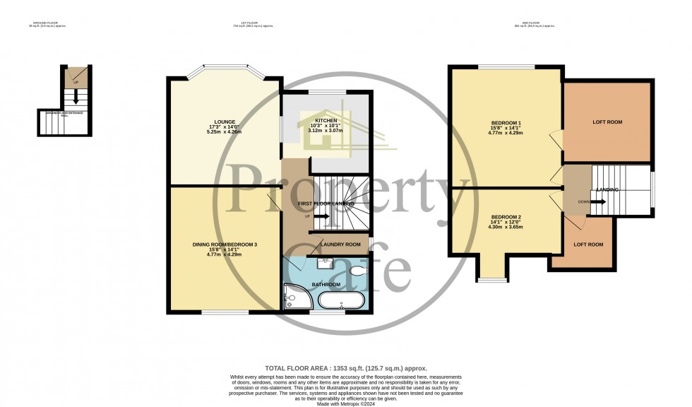 Floorplan for Amherst Road, Bexhill-on-Sea, East Sussex