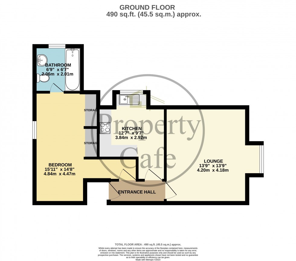 Floorplan for Albany Road, Bexhill-on-Sea, East Sussex