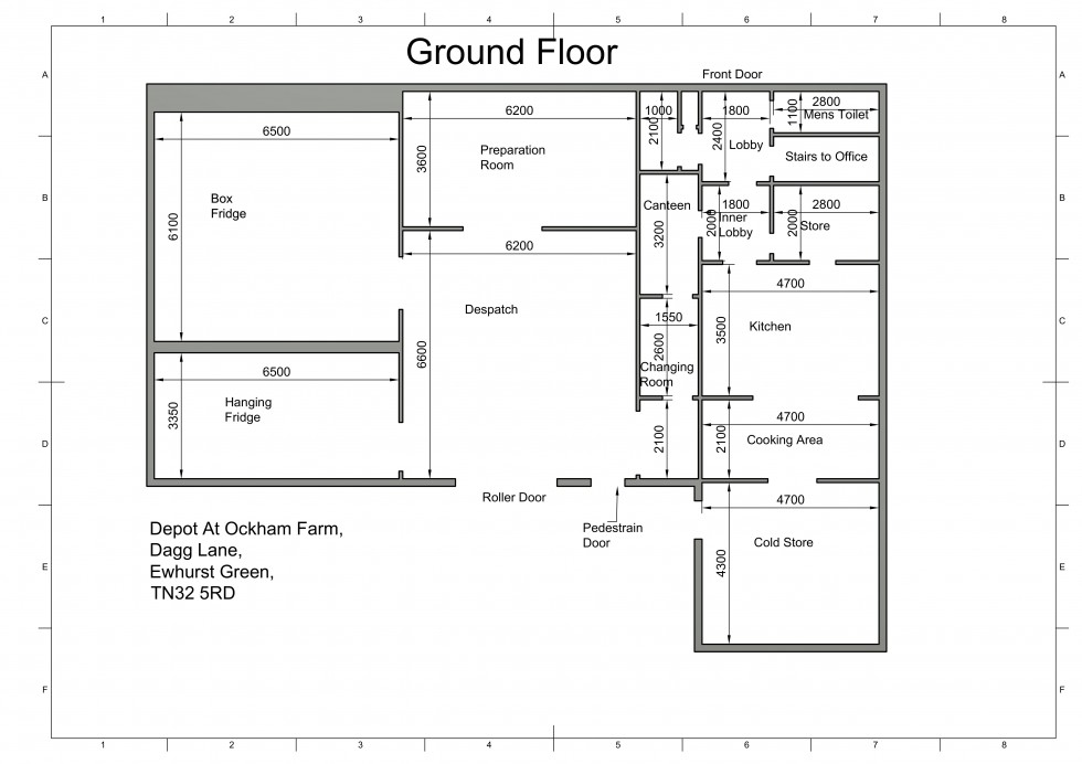 Floorplan for Ewhurst Green, Robertsbridge, East Sussex