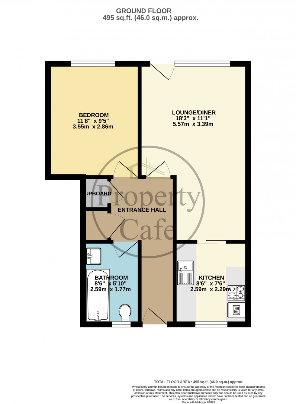 Floorplan for Osbern Close, Bexhill On Sea, East Sussex