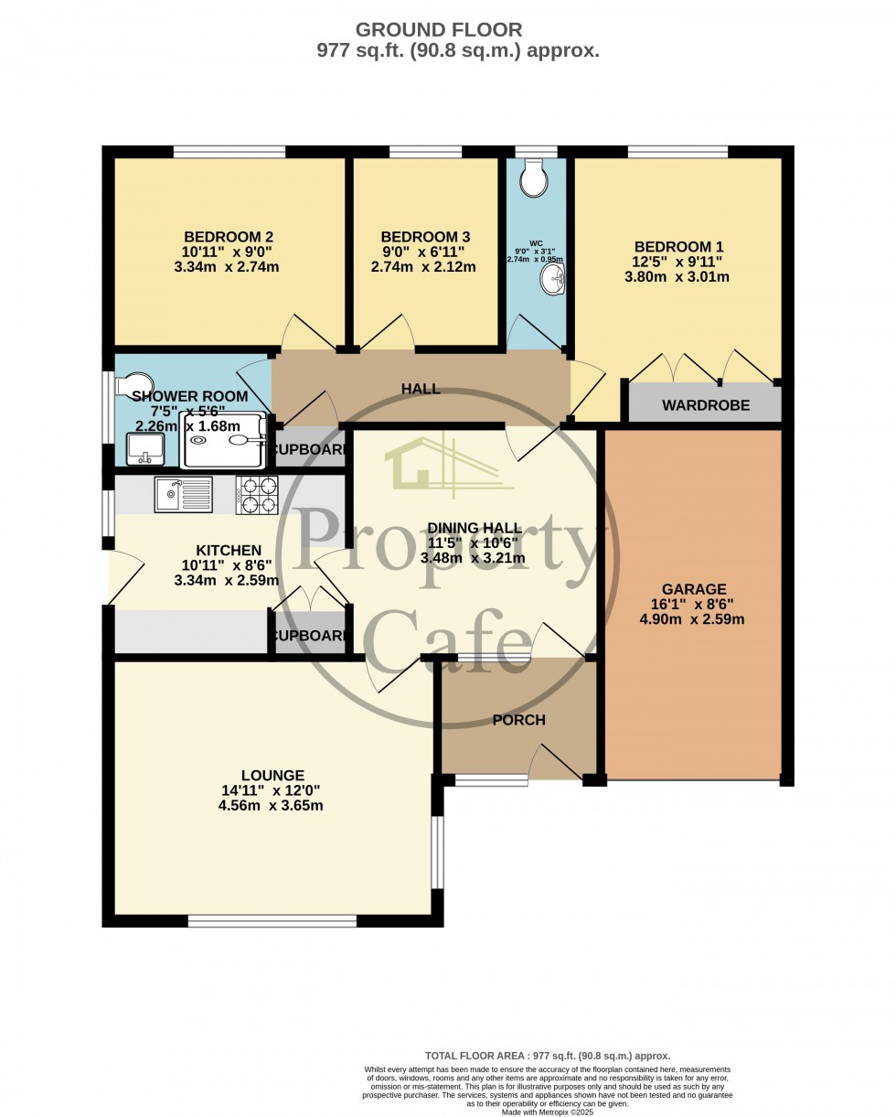 Floorplan for Venture Close, Bexhill-on-Sea, East Sussex