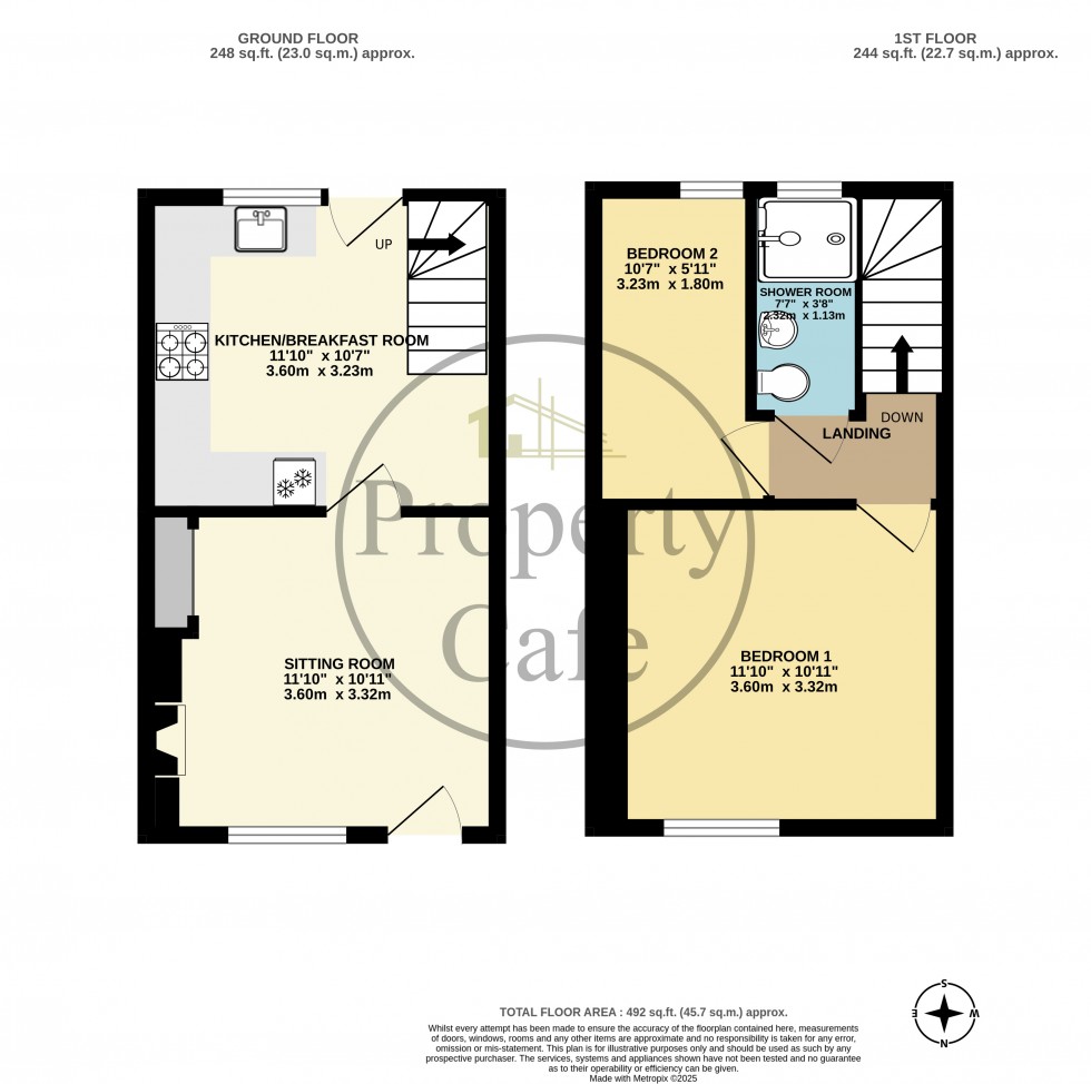 Floorplan for Willingdon, Eastbourne, East Sussex