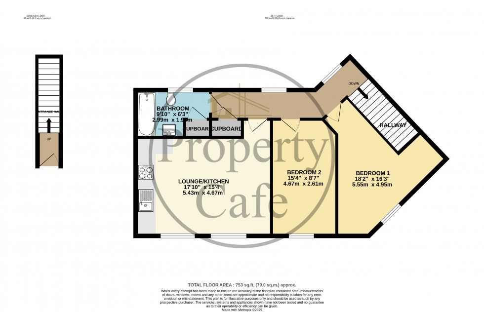 Floorplan for Furnells Way, Bexhill-on-Sea, East Sussex