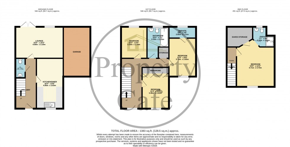 Floorplan for Nazareth Close, Bexhill-on-Sea, East Sussex