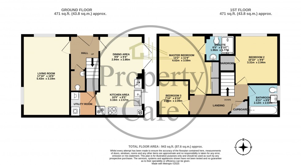 Floorplan for Paddock Way, Bexhill-on-Sea, East Sussex