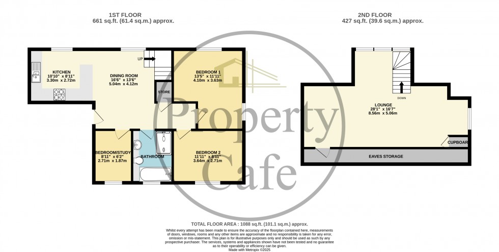 Floorplan for Cooden Sea Road, Bexhill On Sea, East Sussex