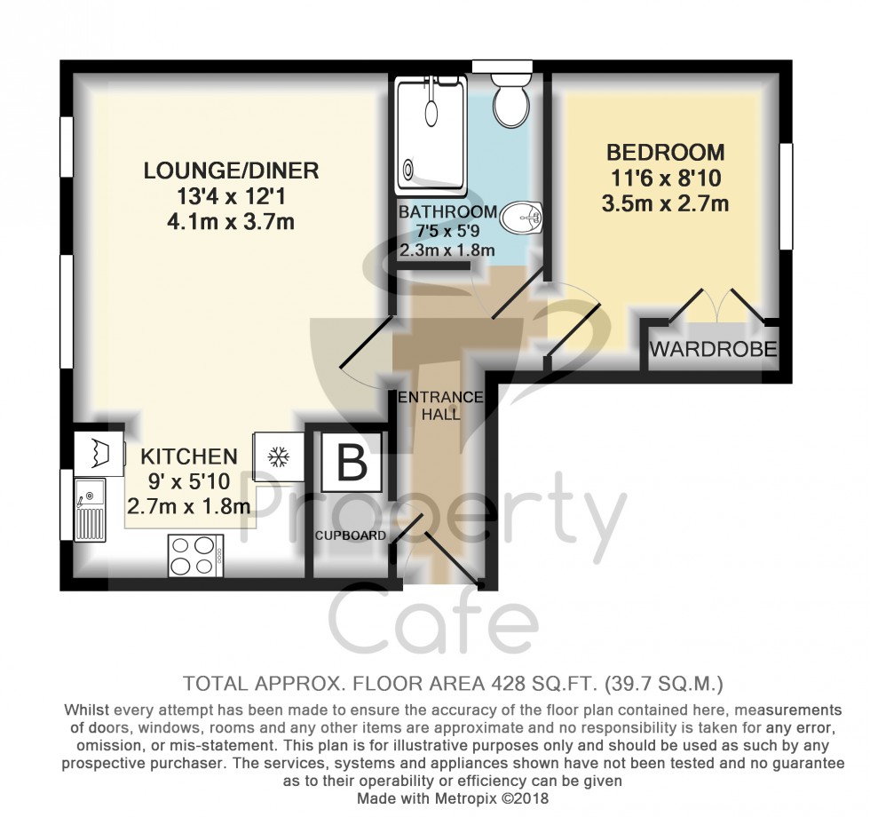 Floorplan for Poplar Close, Bexhill-on-Sea, East Sussex